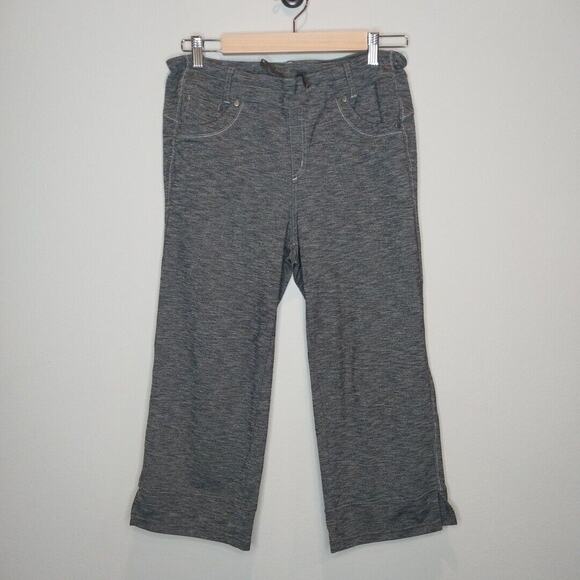 Kuhl Pants Gray Pull On Knit Capri Women's Size 12 - Picture 1 of 9